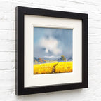 Golden Hues - Original - SOLD by artist Allan Morgan - Wyecliffe Galleries