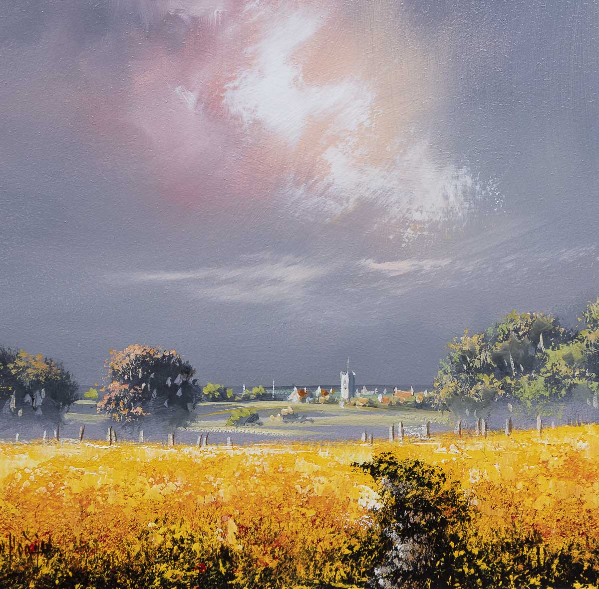 Golden Meadow - Original Allan Morgan Original