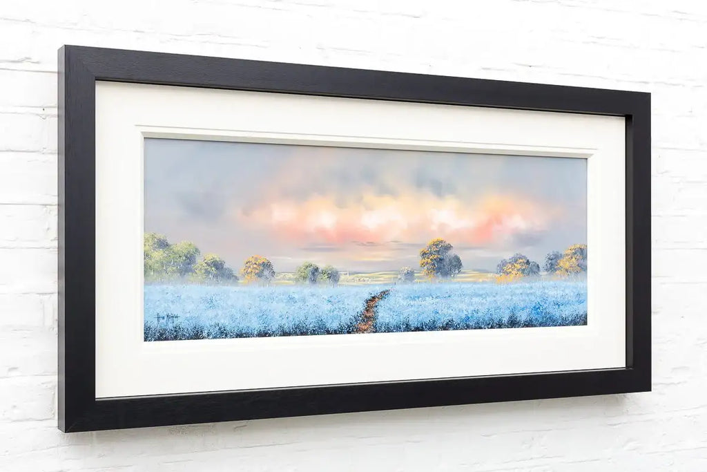 Harmonious Fields - Original by artist Allan Morgan - Wyecliffe Galleries