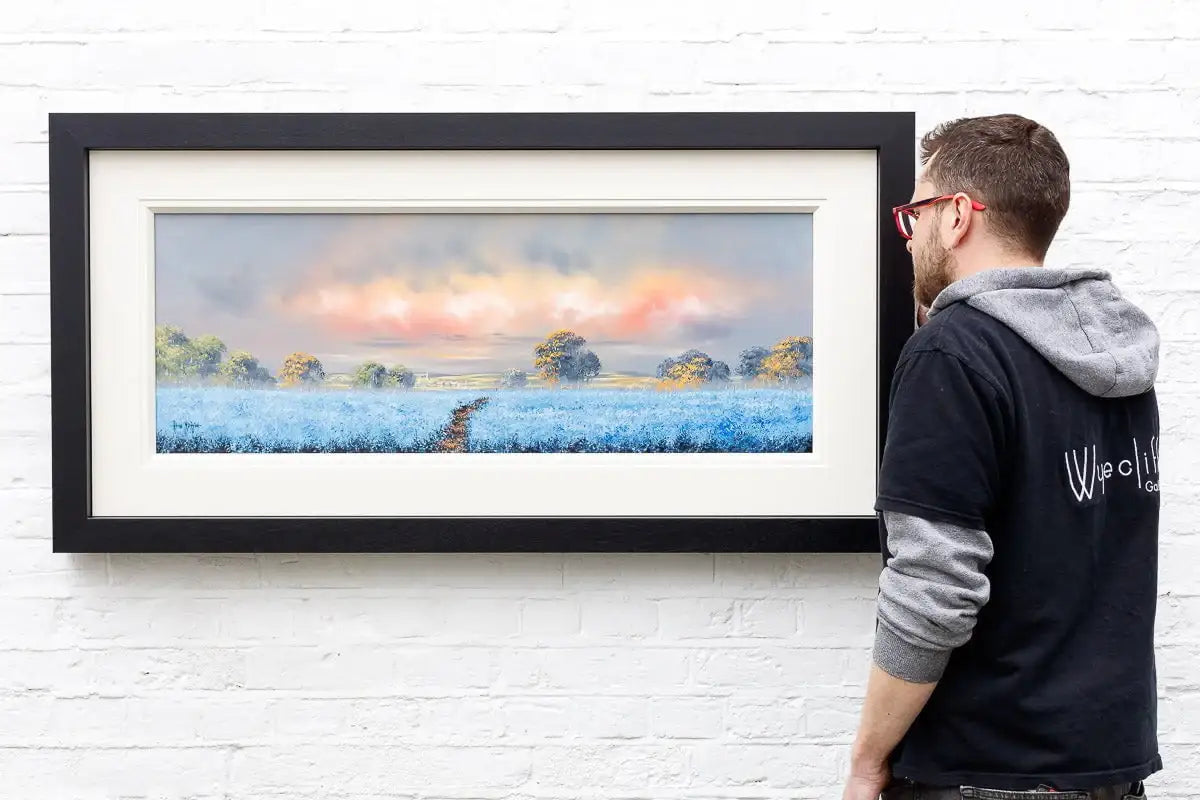 Harmonious Fields - Original by artist Allan Morgan - Wyecliffe Galleries