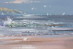 If Life Is A Journey, The Beach Is My Destination - Original by artist Allan Morgan - Wyecliffe Galleries