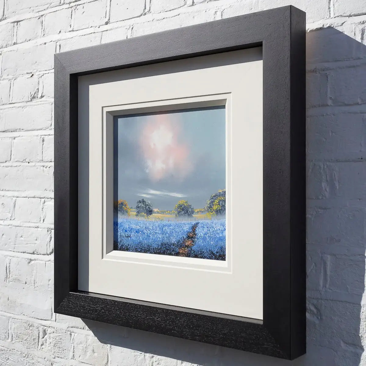 In The Midst Of Lavender Dreams - Original by artist Allan Morgan - Wyecliffe Galleries