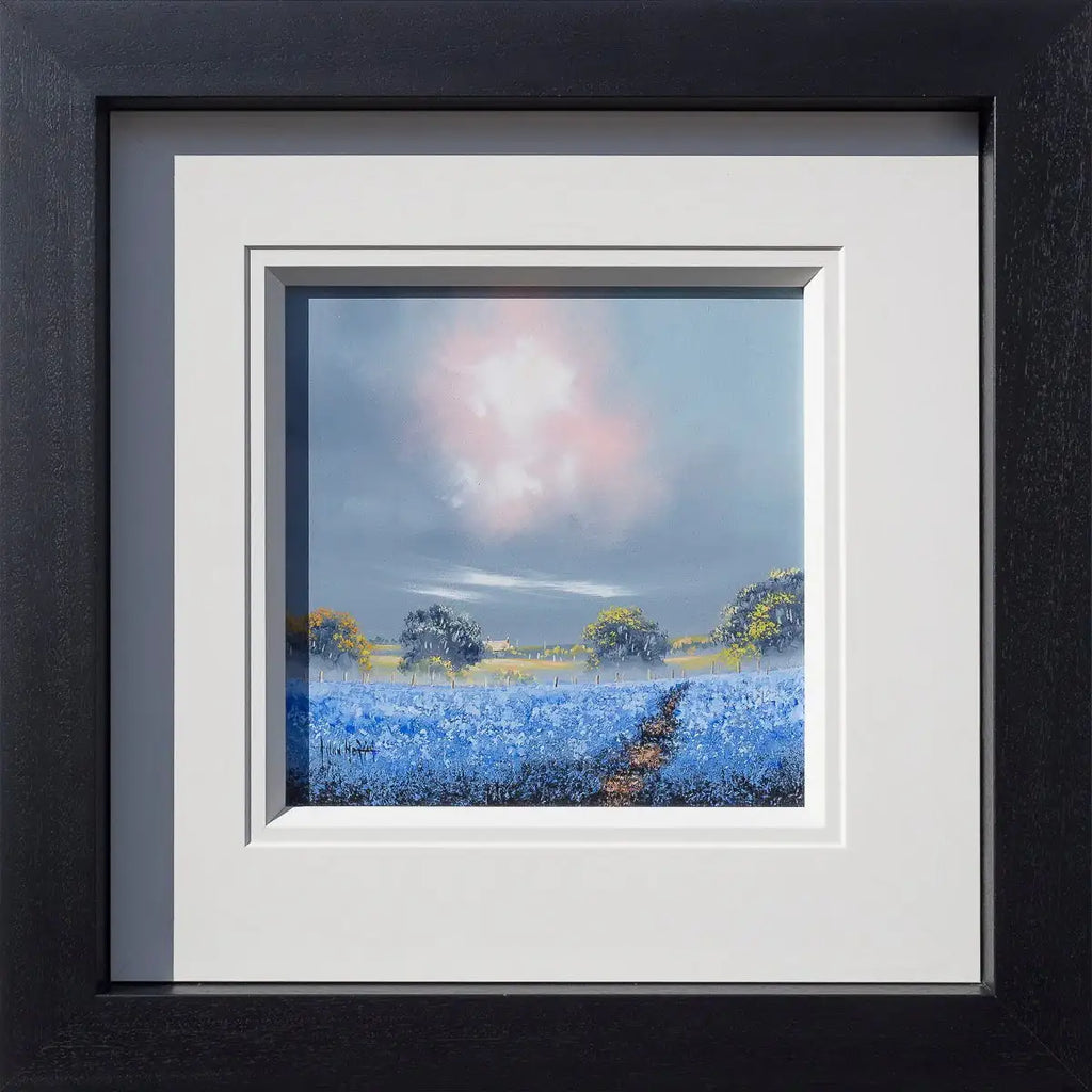 In The Midst Of Lavender Dreams - Original by artist Allan Morgan - Wyecliffe Galleries