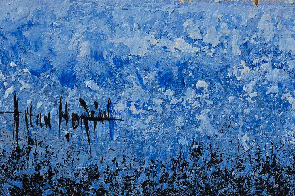 In The Midst Of Lavender Dreams - Original by artist Allan Morgan - Wyecliffe Galleries