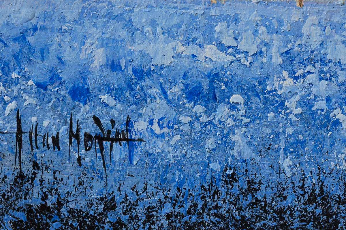 In The Midst Of Lavender Dreams - Original by artist Allan Morgan - Wyecliffe Galleries