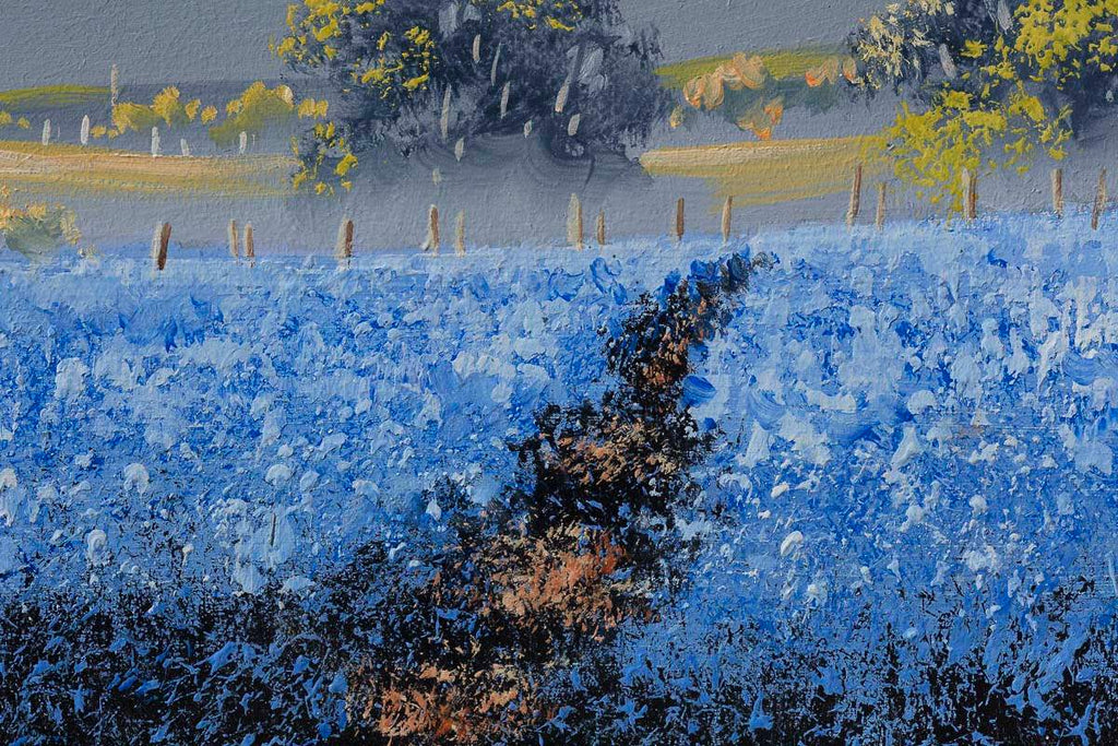 In The Midst Of Lavender Dreams - Original by artist Allan Morgan - Wyecliffe Galleries