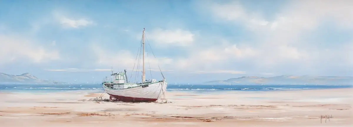 Lazy Summer Days - Original by artist Allan Morgan - Wyecliffe Galleries