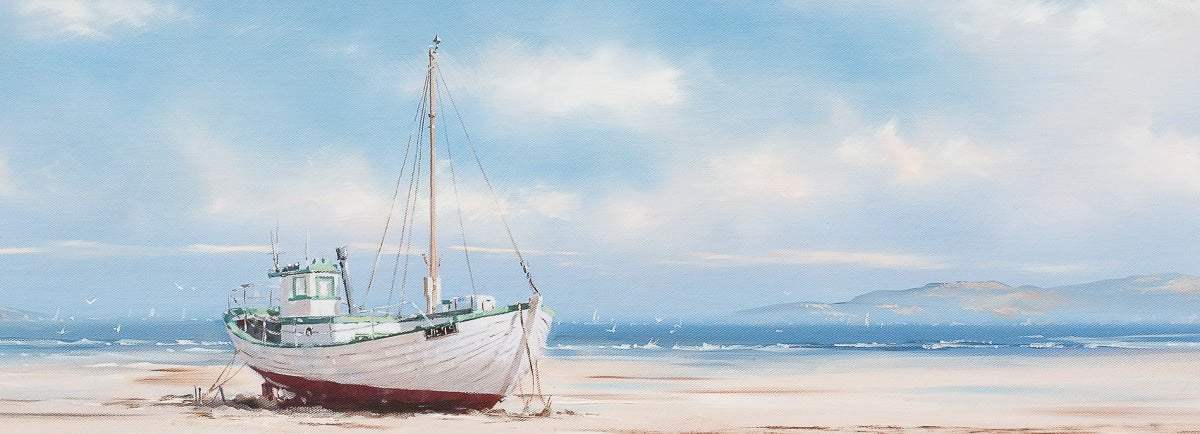 Lazy Summer Days - Original by artist Allan Morgan - Wyecliffe Galleries