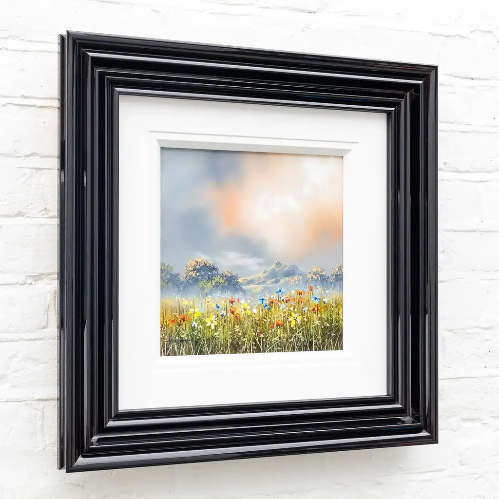 Meadow Bliss - Original - SOLD by artist Allan Morgan - Wyecliffe Galleries