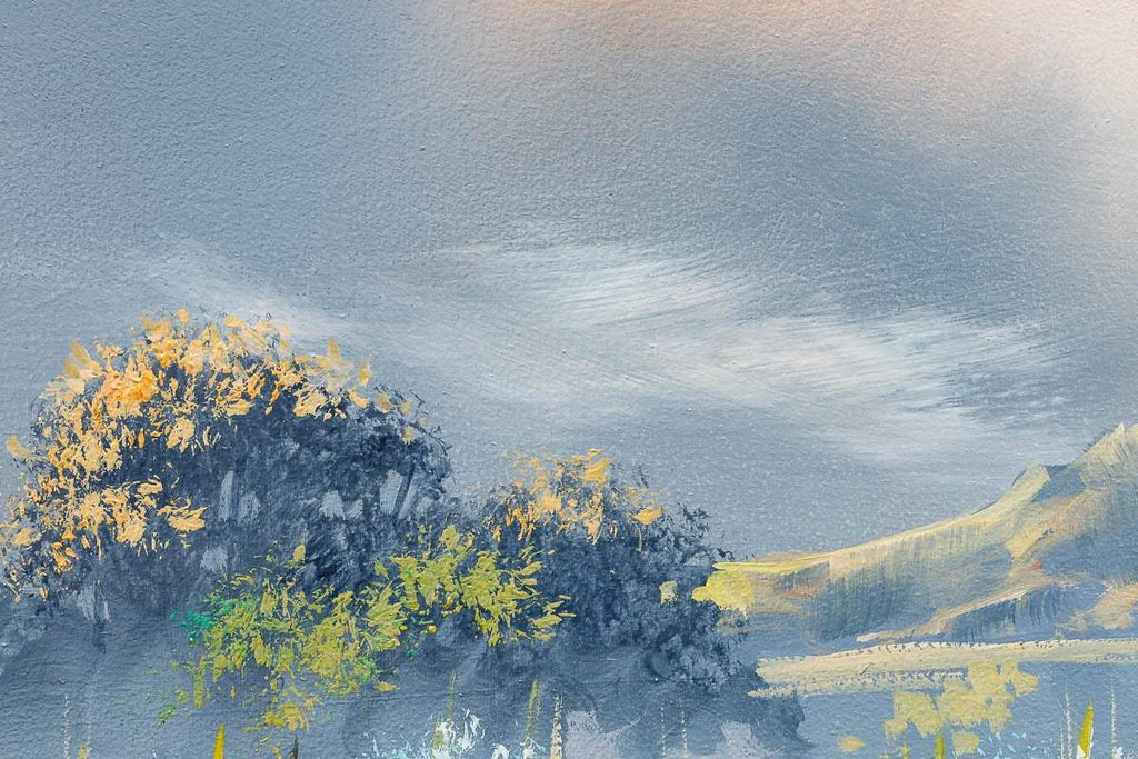 Meadow Bliss - Original - SOLD by artist Allan Morgan - Wyecliffe Galleries