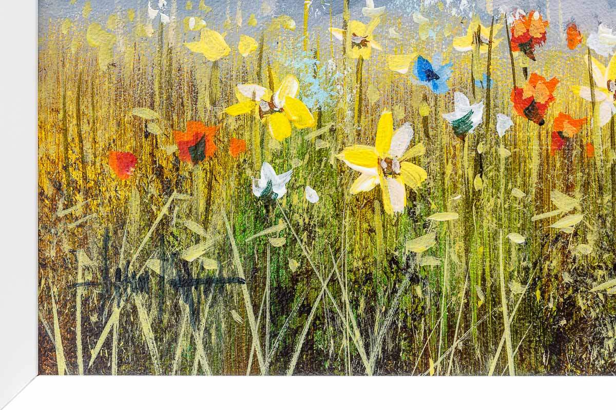 Meadow Bliss - Original - SOLD by artist Allan Morgan - Wyecliffe Galleries