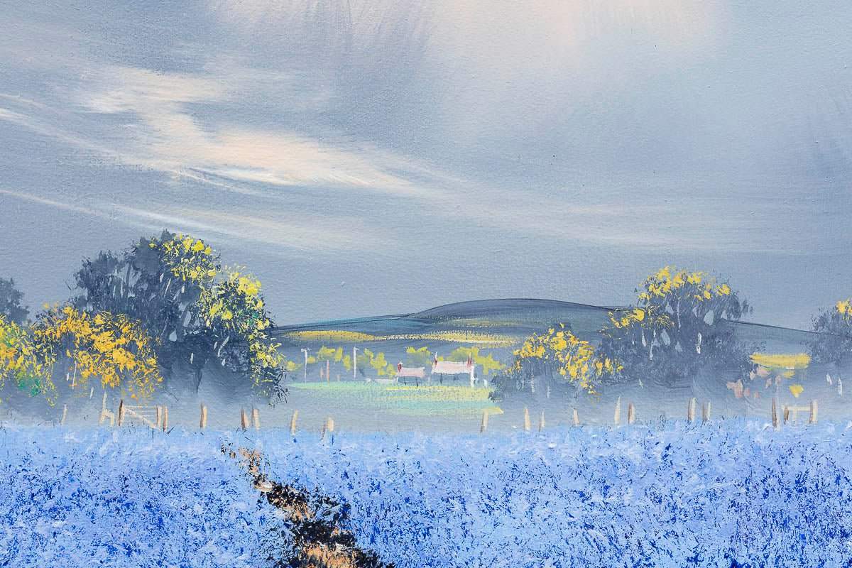 Memories Of Provence - Original by artist Allan Morgan - Wyecliffe Galleries