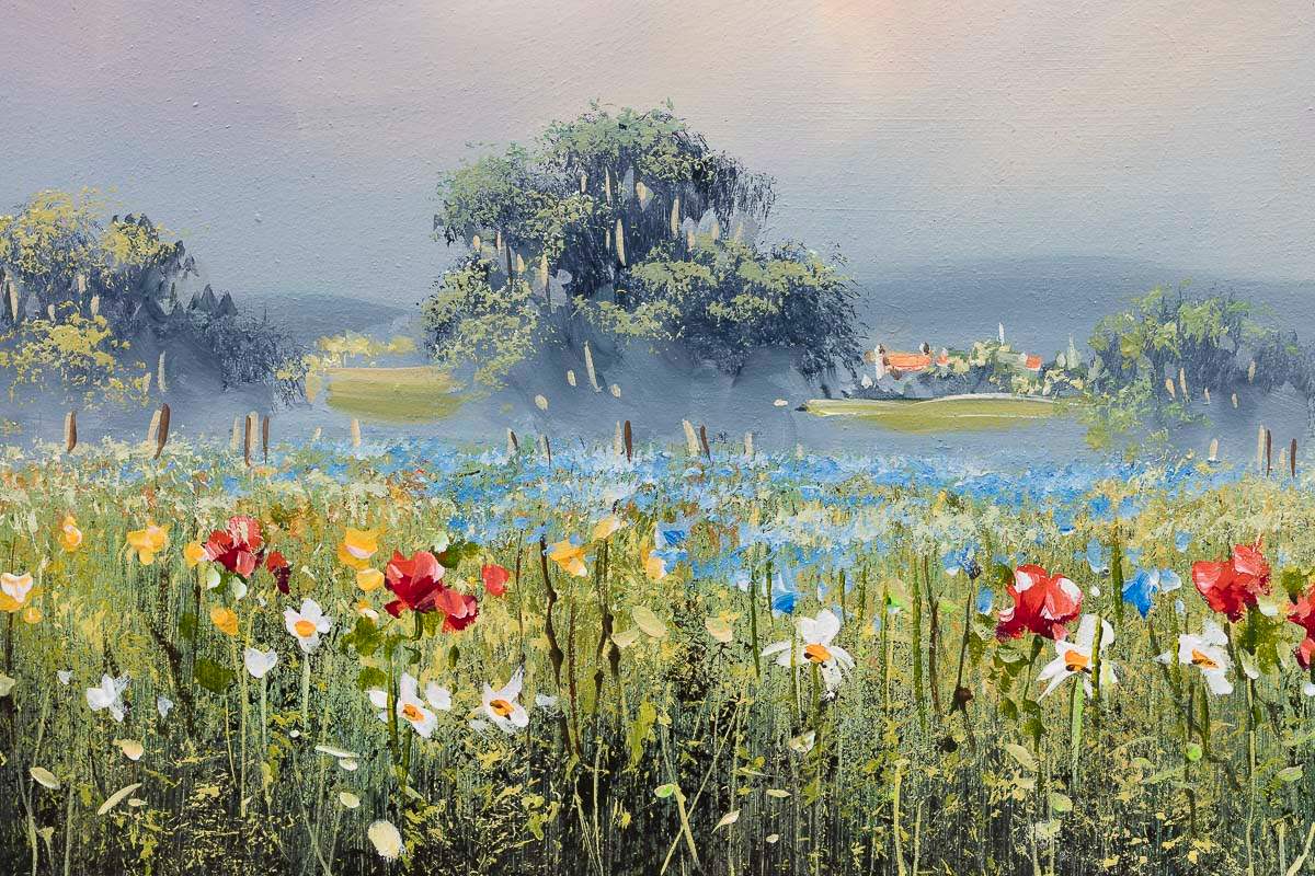 Nature's Symphony - Original by artist Allan Morgan - Wyecliffe Galleries