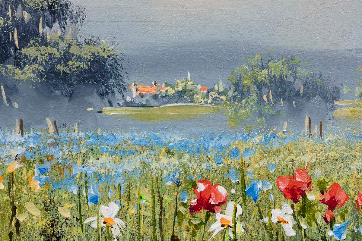 Nature's Symphony - Original by artist Allan Morgan - Wyecliffe Galleries
