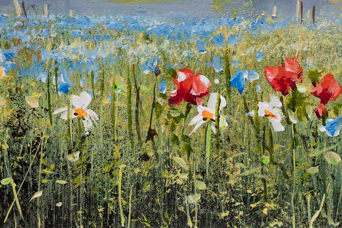 Nature's Symphony - Original by artist Allan Morgan - Wyecliffe Galleries