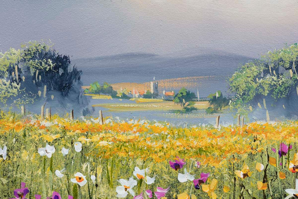 Nature's Tranquil Haven - Original by artist Allan Morgan - Wyecliffe Galleries