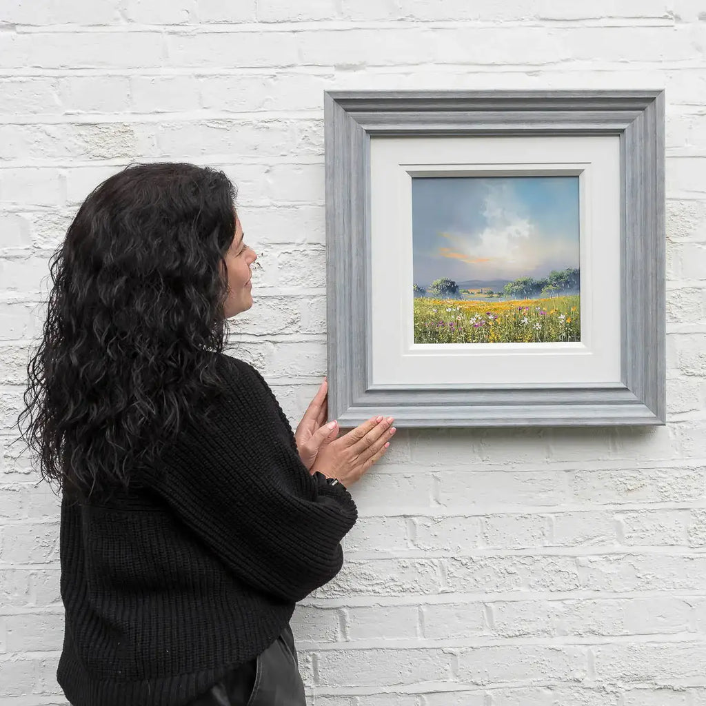 Nature's Tranquil Haven - Original by artist Allan Morgan - Wyecliffe Galleries