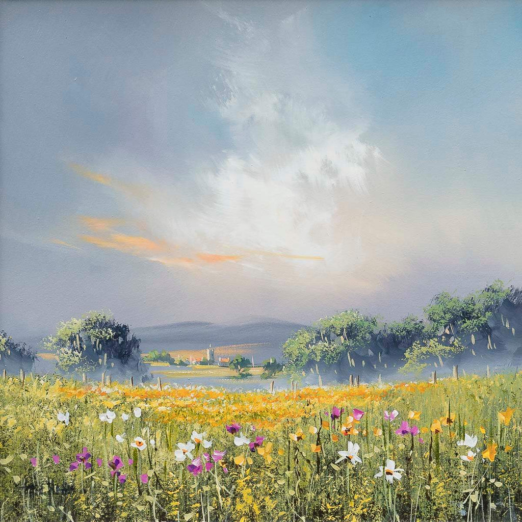 Nature's Tranquil Haven - Original by artist Allan Morgan - Wyecliffe Galleries