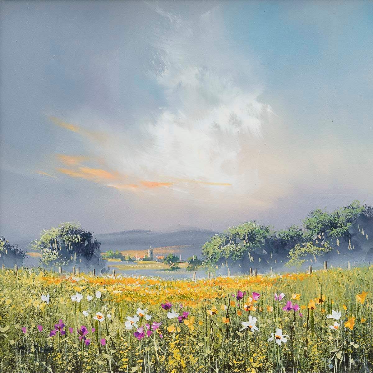 Nature's Tranquil Haven - Original by artist Allan Morgan - Wyecliffe Galleries