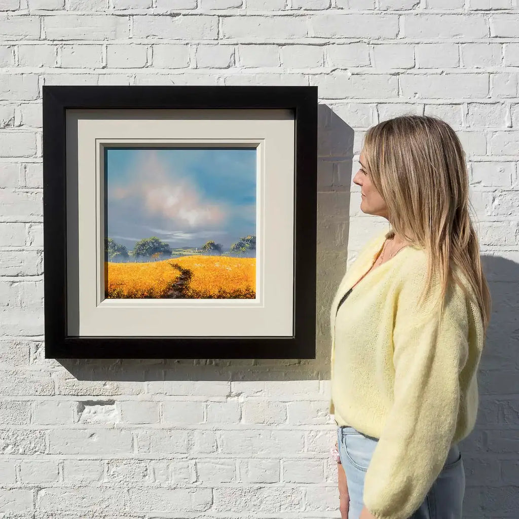 Path Of Tranquility - Original by artist Allan Morgan - Wyecliffe Galleries