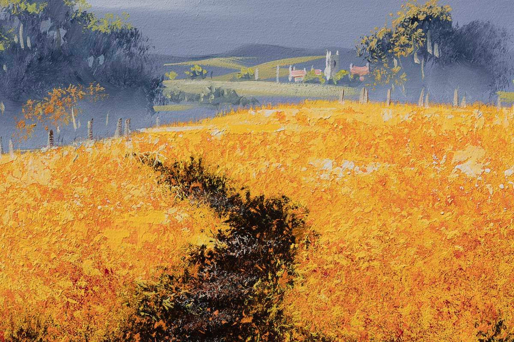 Path Of Tranquility - Original by artist Allan Morgan - Wyecliffe Galleries