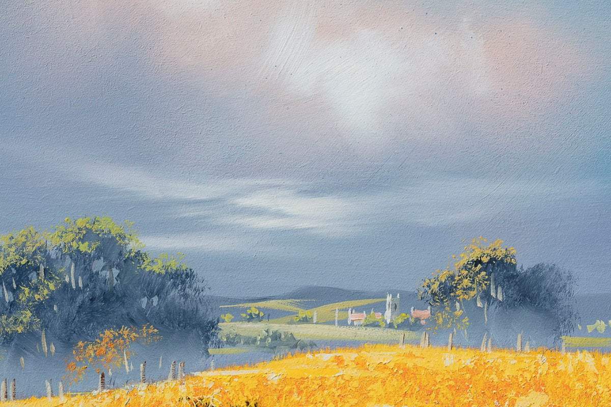 Path Of Tranquility - Original by artist Allan Morgan - Wyecliffe Galleries