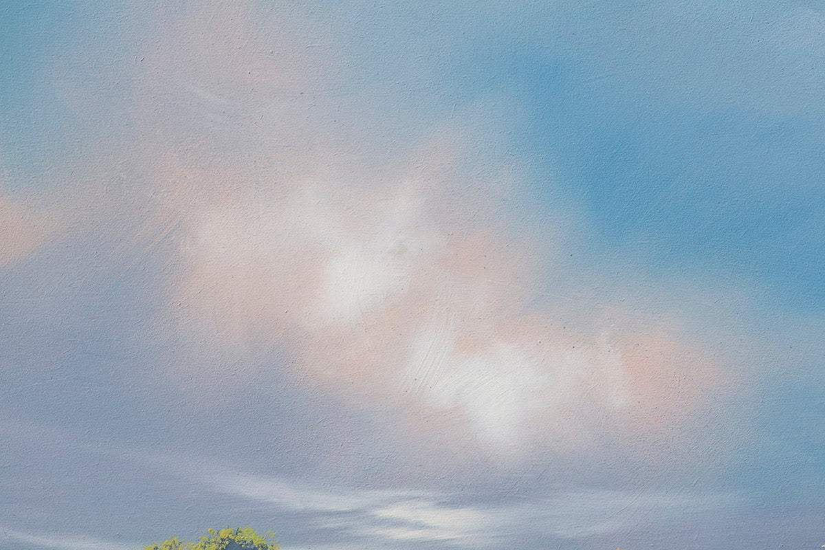 Path Of Tranquility - Original by artist Allan Morgan - Wyecliffe Galleries