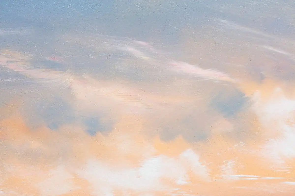 Purple Pathway - Original - SOLD by artist Allan Morgan - Wyecliffe Galleries