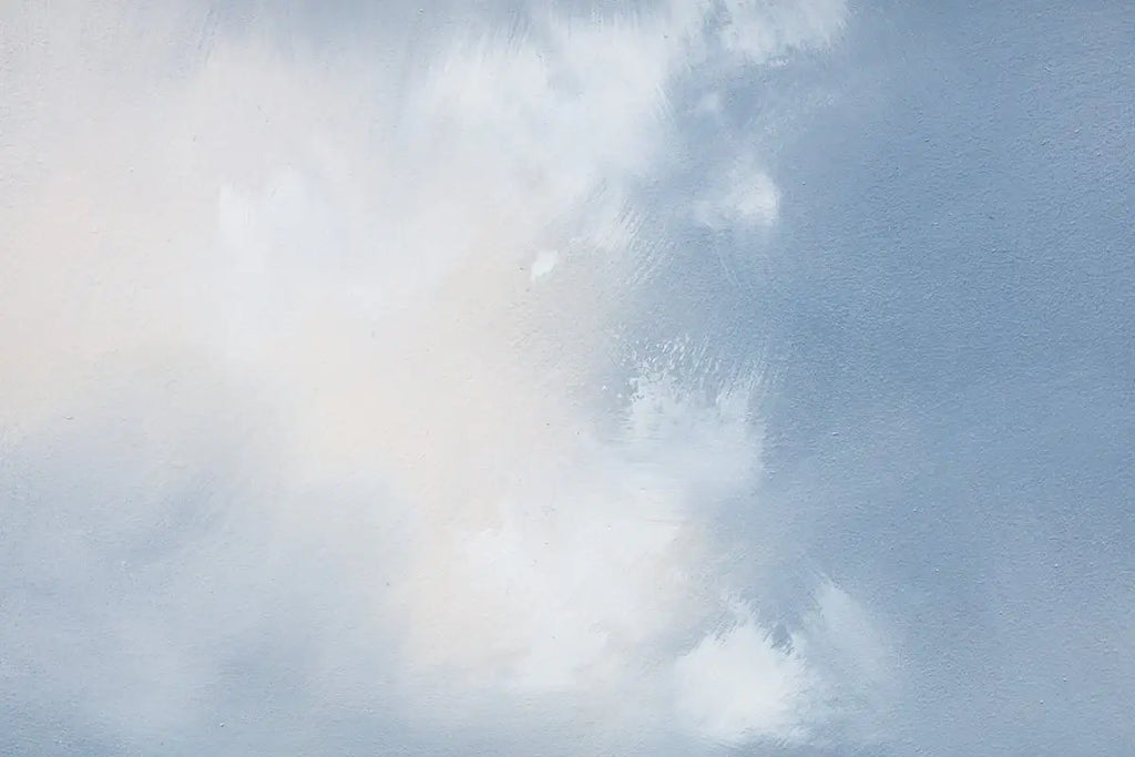 Violet Path I - Original - SOLD by artist Allan Morgan - Wyecliffe Galleries