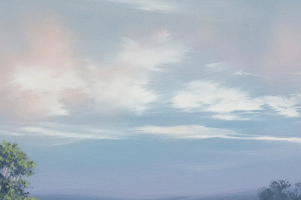 Where Flowers Bloom, So Does Hope - Original - SOLD by artist Allan Morgan - Wyecliffe Galleries