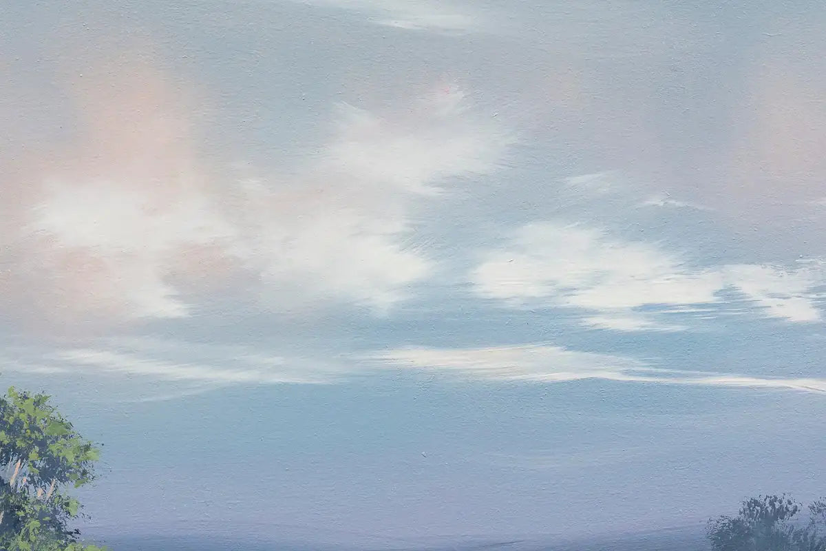 Where Flowers Bloom, So Does Hope - Original - SOLD by artist Allan Morgan - Wyecliffe Galleries