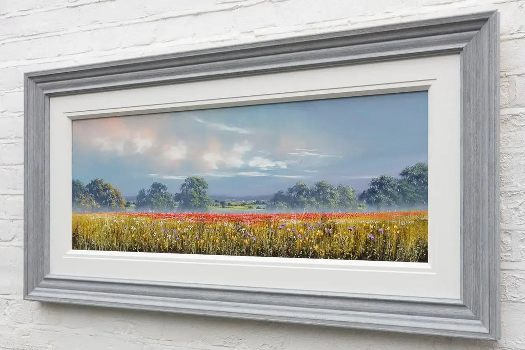 Where Flowers Bloom, So Does Hope - Original - SOLD by artist Allan Morgan - Wyecliffe Galleries