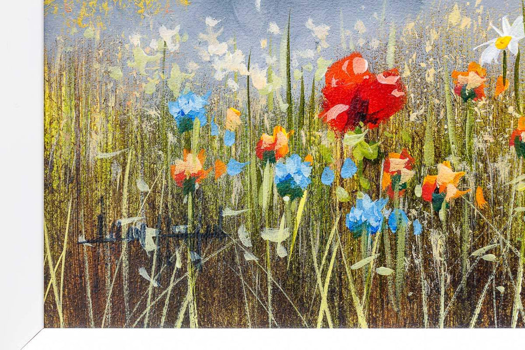 Wild Meadow - Original - SOLD by artist Allan Morgan - Wyecliffe Galleries