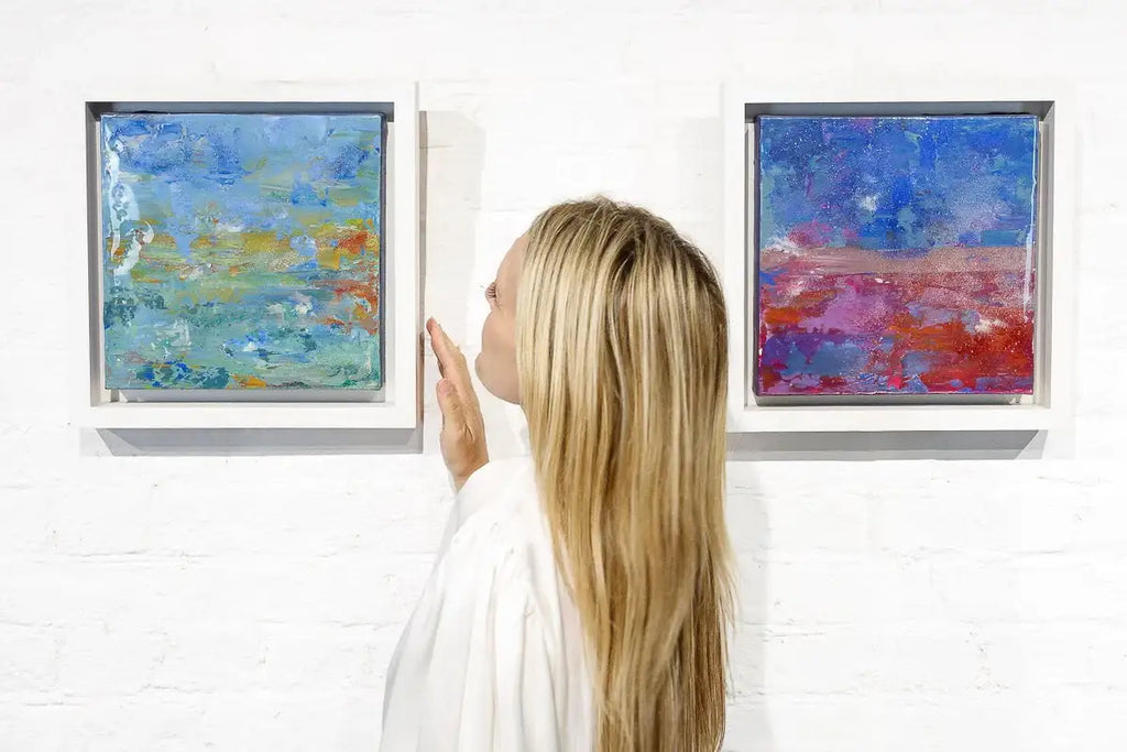 Secret Lights - Original by artist Allan Storer - Wyecliffe Galleries