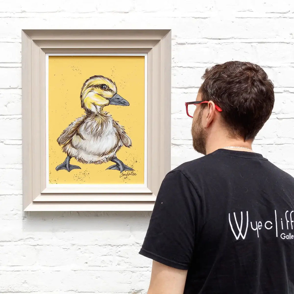 Sunshine Hatchling - Original - SOLD by artist Amy Louise - Wyecliffe Galleries