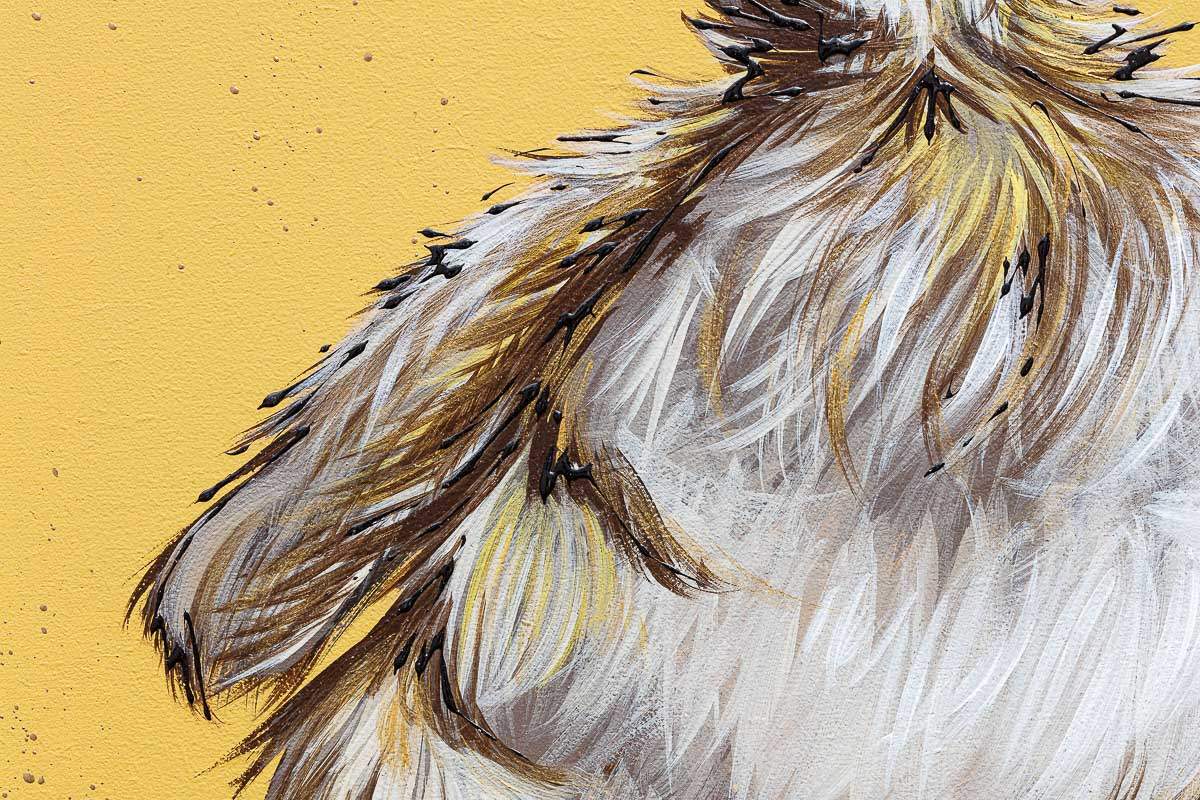 Sunshine Hatchling - Original - SOLD by artist Amy Louise - Wyecliffe Galleries