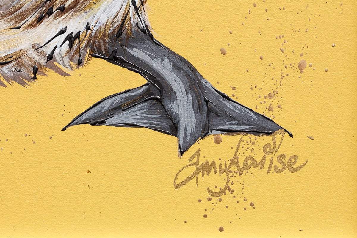 Sunshine Hatchling - Original - SOLD by artist Amy Louise - Wyecliffe Galleries