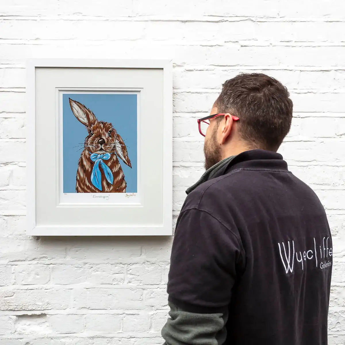 Eavesdropping - Edition by artist Amy Louise - Wyecliffe Galleries