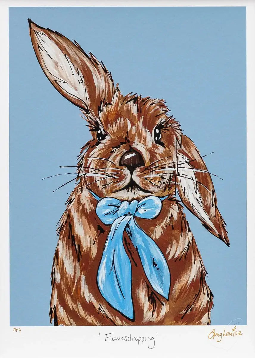 Eavesdropping - Edition by artist Amy Louise - Wyecliffe Galleries