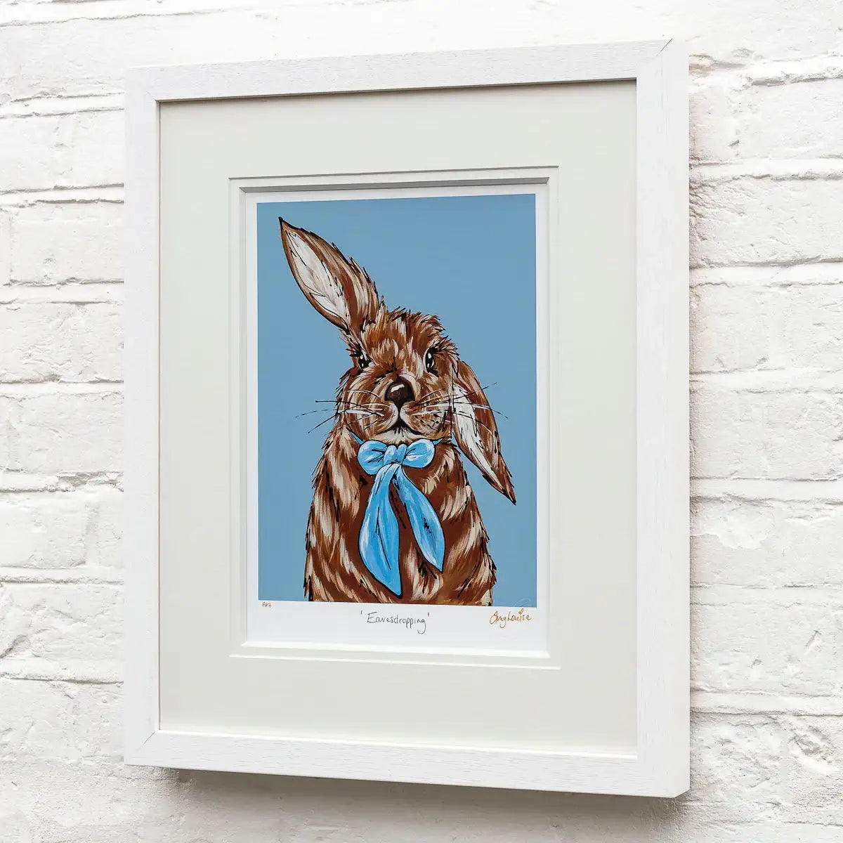 Eavesdropping - Edition by artist Amy Louise - Wyecliffe Galleries