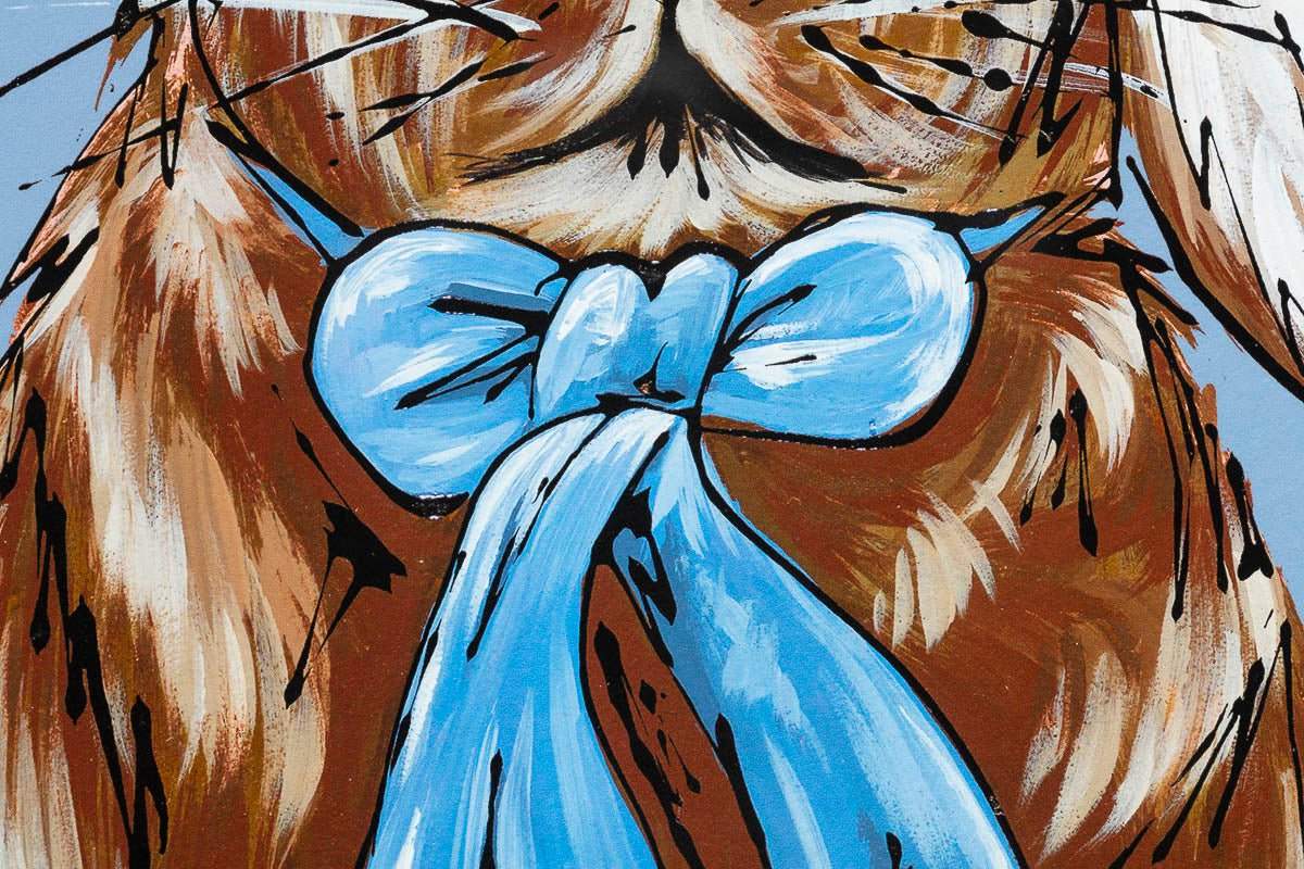 Eavesdropping - Edition by artist Amy Louise - Wyecliffe Galleries