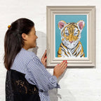 Eye Of The Tiger - Original by artist Amy Louise - Wyecliffe Galleries