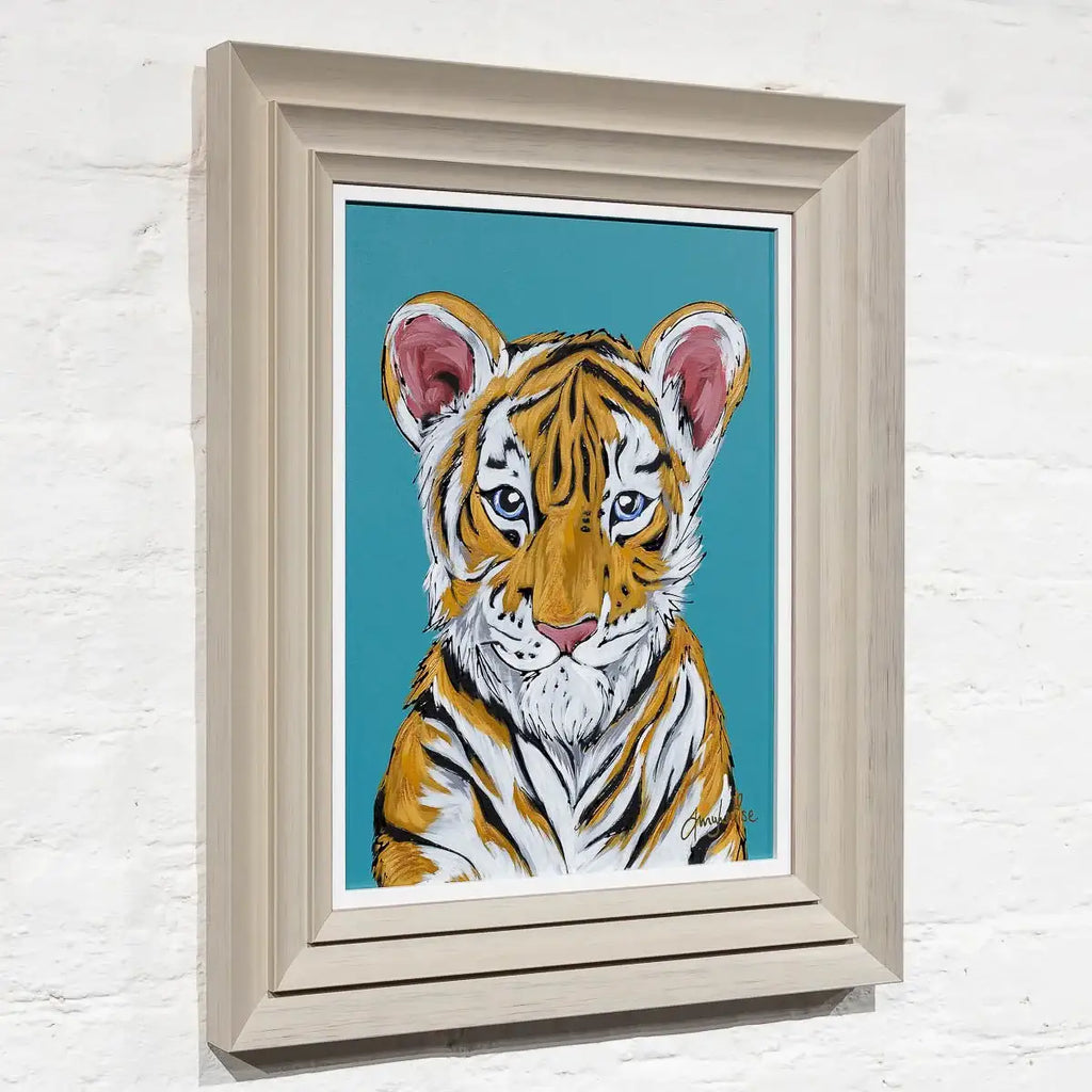 Eye Of The Tiger - Original by artist Amy Louise - Wyecliffe Galleries