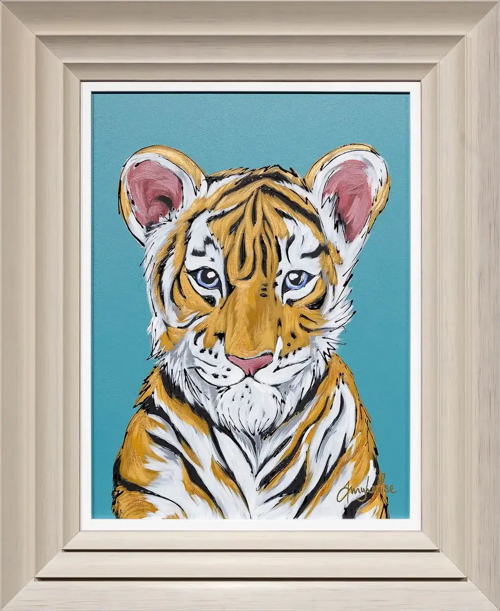 Eye Of The Tiger - Original by artist Amy Louise - Wyecliffe Galleries