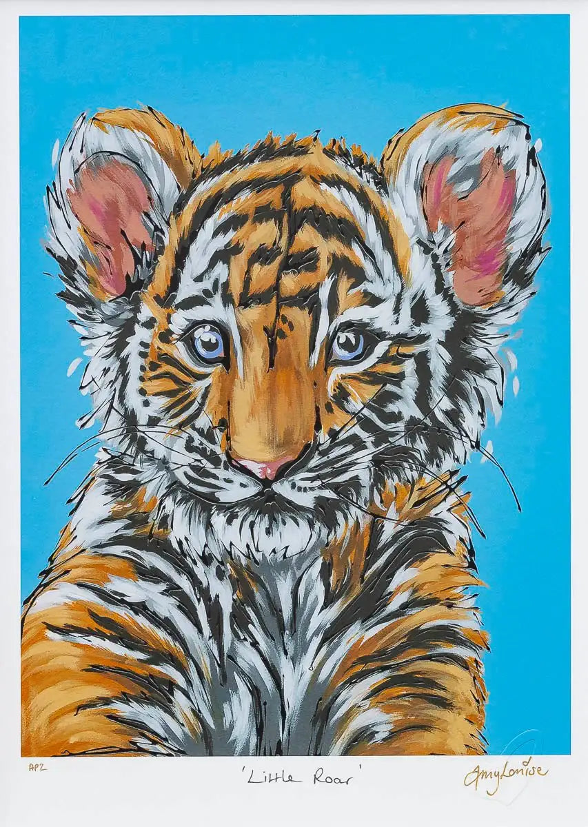 Little Roar - Edition by artist Amy Louise - Wyecliffe Galleries