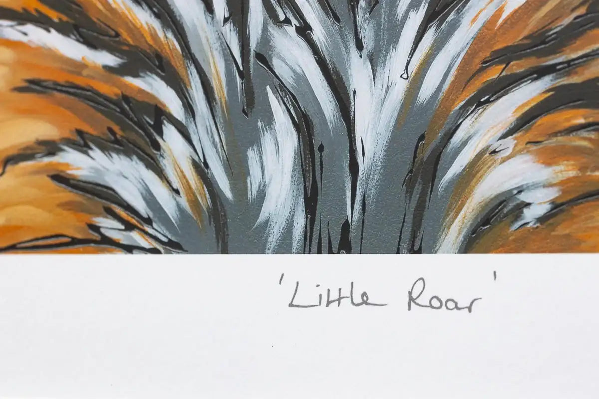 Little Roar - Edition by artist Amy Louise - Wyecliffe Galleries