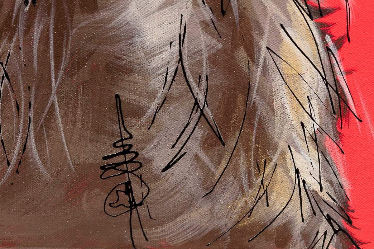 Meet George - Original by artist Amy Louise - Wyecliffe Galleries