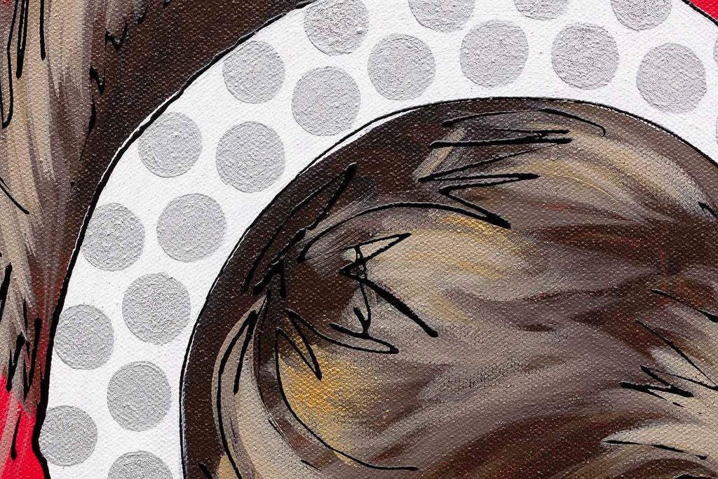 Meet George - Original by artist Amy Louise - Wyecliffe Galleries