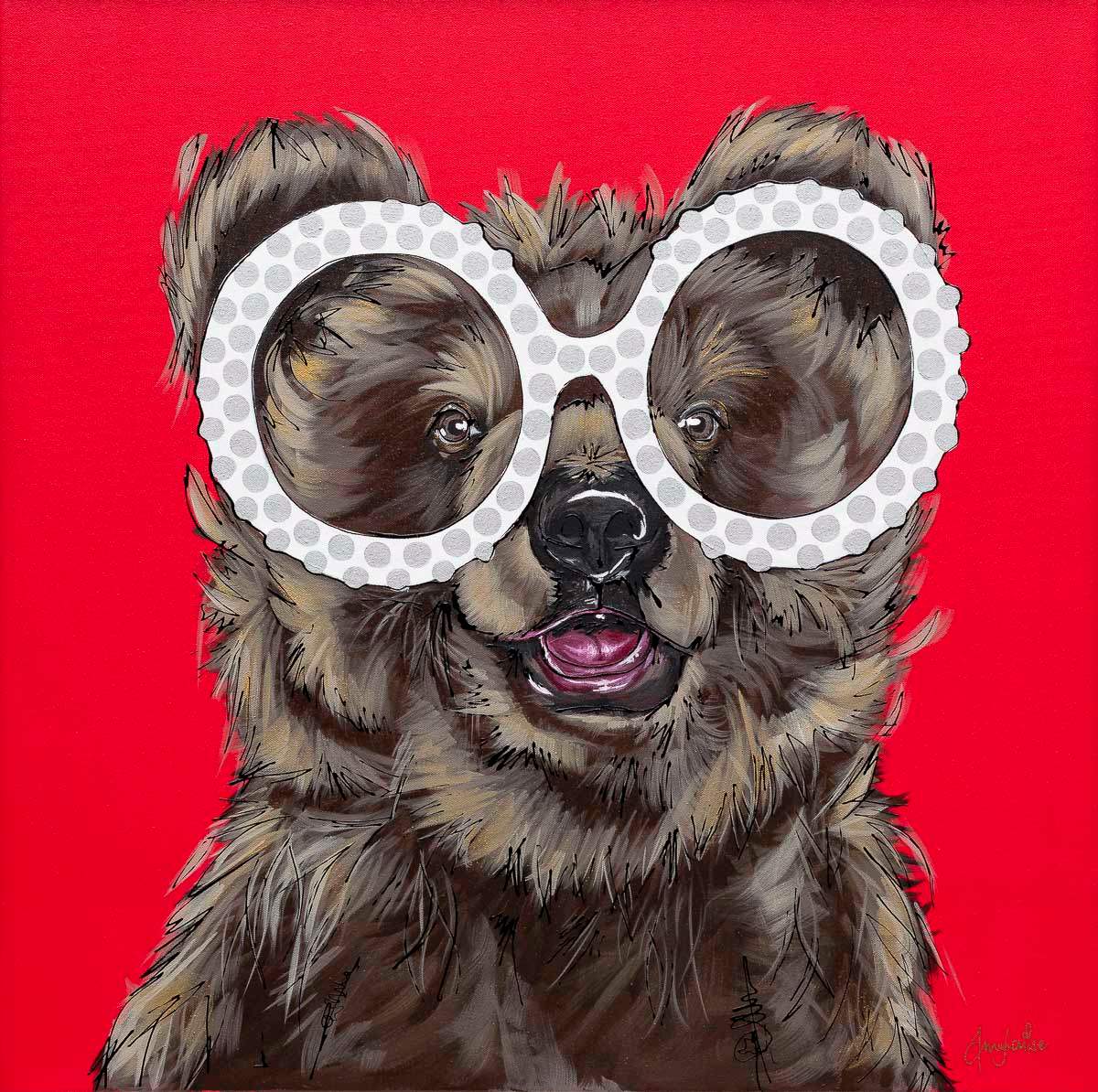 Meet George - Original by artist Amy Louise - Wyecliffe Galleries