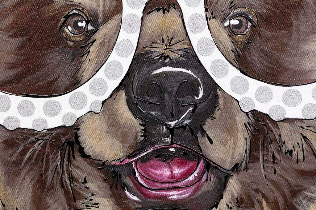 Meet George - Original by artist Amy Louise - Wyecliffe Galleries